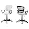 Monarch Specialties Office Chair, Swivel, Ergonomic, Armrests, Computer Desk, Work, Juvenile, Metal, White I 7261 - alternate 1